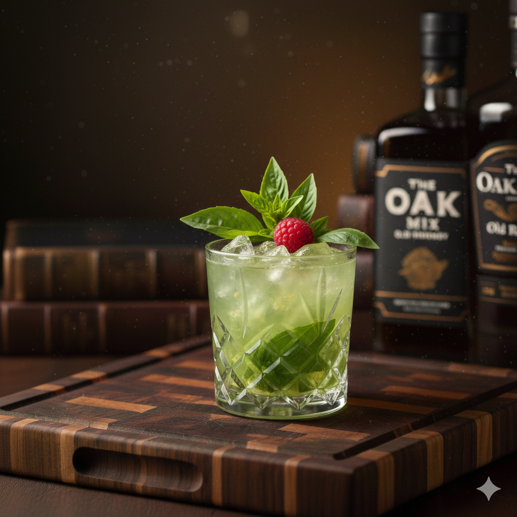 Basil Whisky Smash